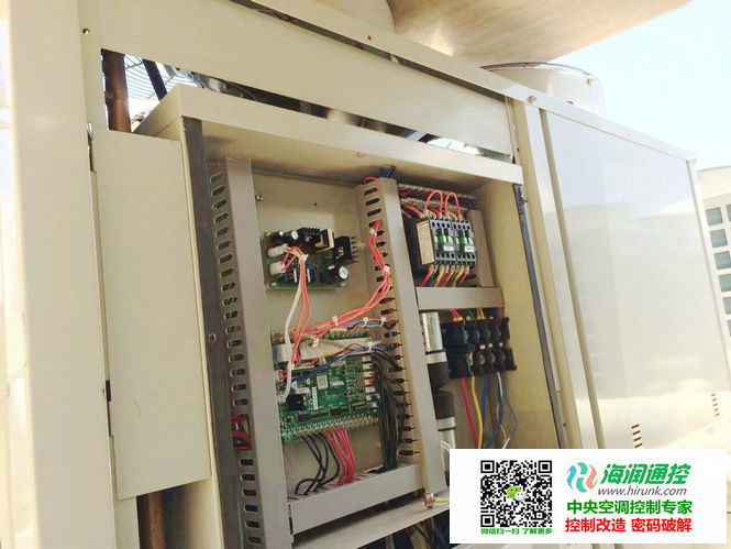 海润通控带电子膨胀阀风冷模块机通用控制器安装